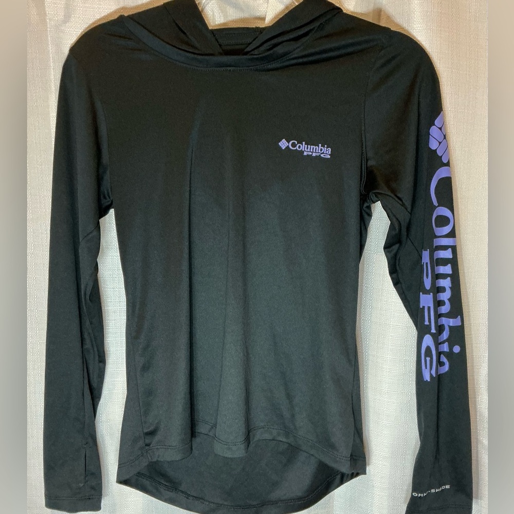 Columbia PFG Terminal Tackle Hooded Long Sleeve Shirt